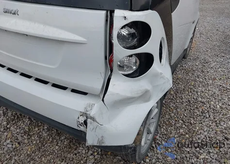 2008 Smart Fortwo Passion/Pure from USA, damaged, VIN WMEEJ31X18K115899